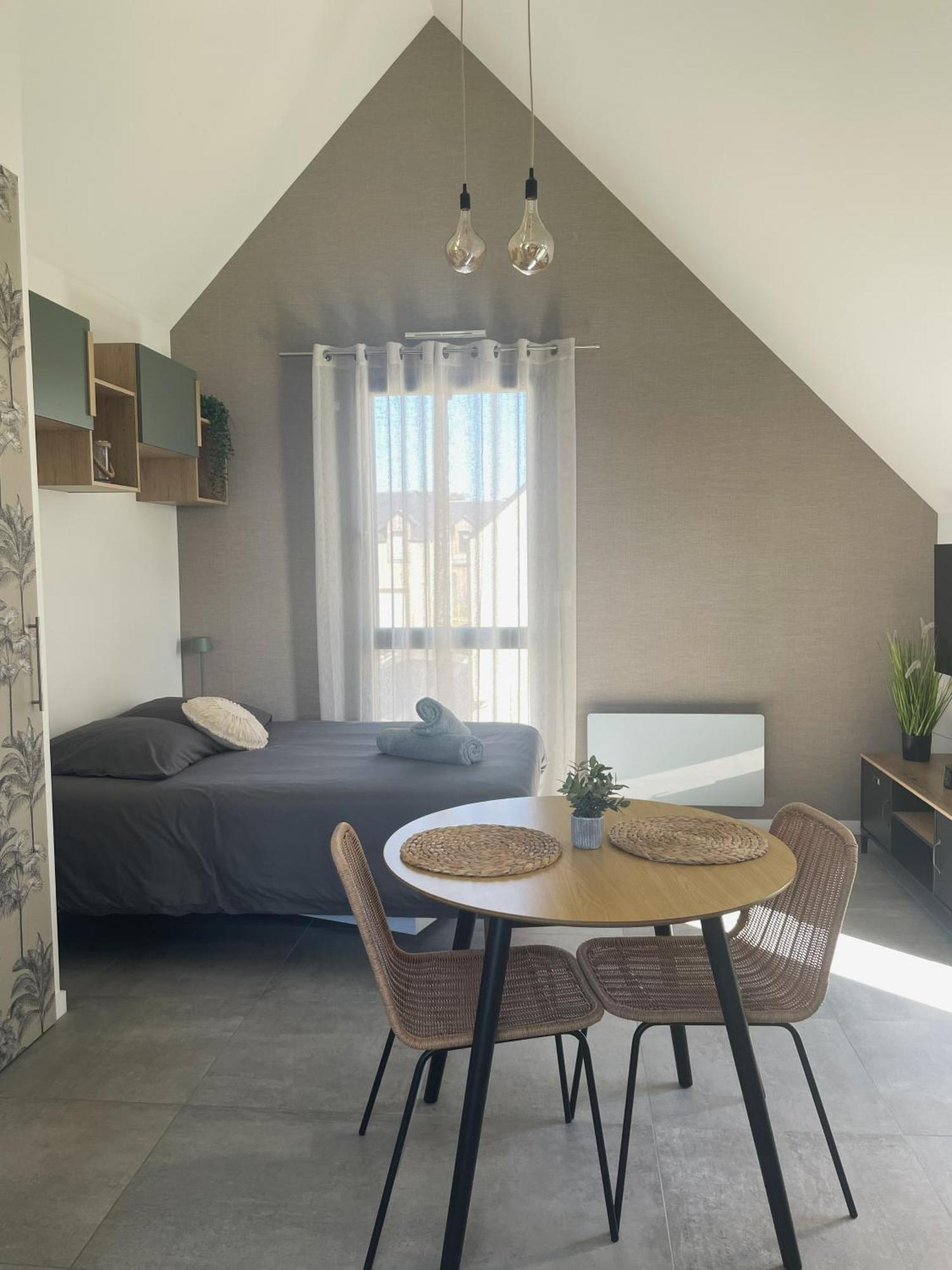 Studio Avec Terrasse Proche De La Mer 랜시우 외부 사진